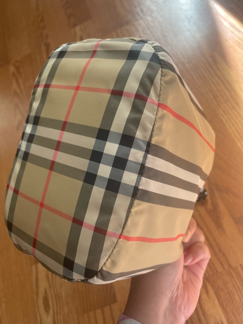 Burberry Vintage Check Drawstring Bucket Bag + Handle & Insert Mini Crossbody - Picture 7 of 17